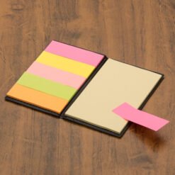 Bloco couro post it personalizado