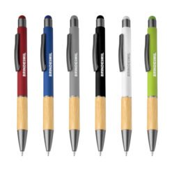 Caneta touch screen em alumínio reciclado