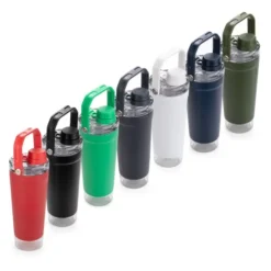 Coqueteleira Térmica 650ml com tampa pressão