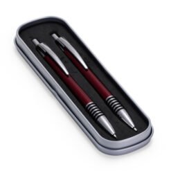 Estojo Caneta e Lapiseira 11 Estojo Caneta e Lapiseira cor vermelho