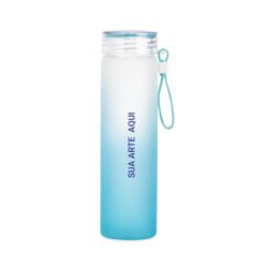 Garrafa de Vidro jateado 470ml