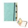 Post it com bloco e caneta
