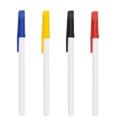 caneta com tampa cores