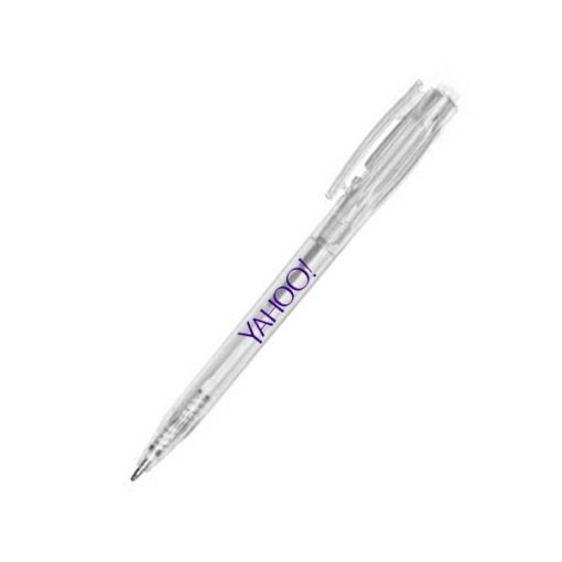 canetas personalizadas translucidas marca