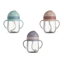 copo com canudo infantil