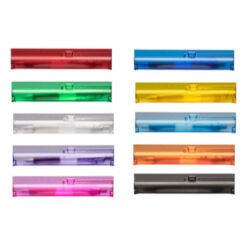 estojo canetas em várias cores