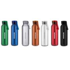Garrafa em alumínio reciclável 600ml