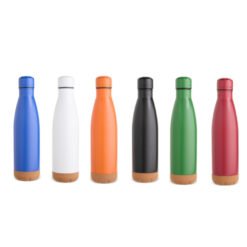 garrafa termica 500ml com fundo em cortiça