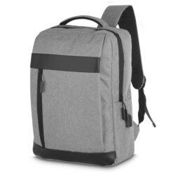 mochila para notebook cinza