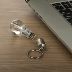 pen drive lampada chaveiro memoria