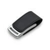 pen drive metal com capa em couro sintetico 2 pen drive metal com capa em couro sintetico