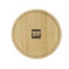 petisqueira de madeira bambu personalizada