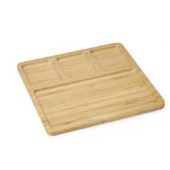petisqueira quadrada em bambu